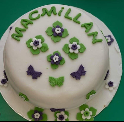 macmillan iced cake