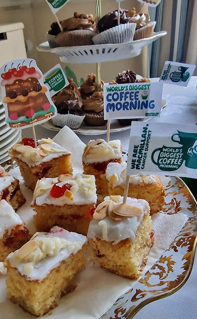 Macmillan coffee morning